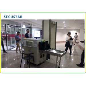 Single Energy X Ray Baggage Checking Machine For Sports Center / Big Hotels