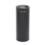 Multi Fuel Stoves Black Flue Pipe , Black Pellet Stove Pipe Reliable Rustproof