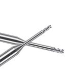 Carbide Long Neck Round Nose Milling Cutter Micro Diameter Series