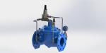 SS304 Internal Parts Water Control Valve For Pressure Relief And Sustaining