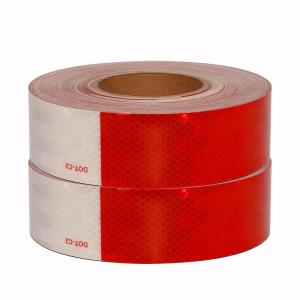 China Prismatic Auto DOT C2 Approved Reflective Conspicuity Tape For Vehicle Self Adhesive factory