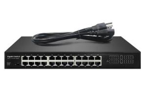 China 24-Port Fiber POE Switch 10/100/1000 Mbps For Networking And Data Transmission factory