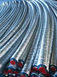China Aluminum Foil Insulation Solar Pipe Insulated Solar Hose For Solar Water Heater factory