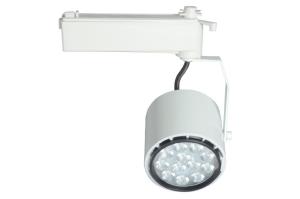 China 25W LED Track Lights with CRI&gt;90 / 105LM/W / 90°, 355 ° Adjustable For Commercial Lighting factory