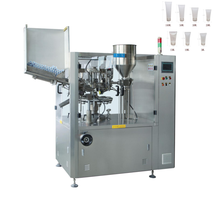 China Pharmaceutical Automatic High Speed Laminated Toothpaste Tube Filling and Sealing Machine factory