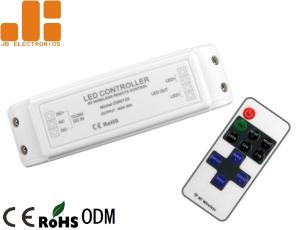 China IP40 Max 20A Remote Touch Dimmer , Single Channel Output RF LED controller factory