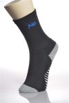 Anti - Bacterial / Anti - Slip Nylon Running Socks With Yellow / White Color