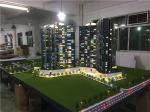 Real Estate Maquette Miniature Building Models With Light , Construction