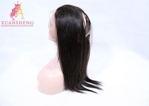 China 360 Lace Frontal Closure Silky Straight Hair factory