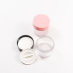 Recycled Single Wall 30g PCR PET Plastic Jars With Lid