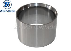 China Raw Tungsten Carbide Parts Shaft Wear Sleeve Mirror Finished Surface factory