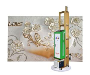 China 1.7m 3d Background Multicolor Uv Wall Printer For Brick Wall Glass Metal Tiles Pvc factory