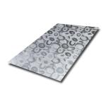 0.8mm 304 Embossed Stainless Steel Sheet For Lifts Decoration