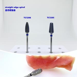 China Tungsten steel Sintered Diamond Bur Sharp / Endurable 7mm / 15mm Flute Length factory