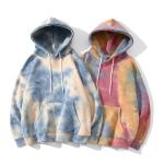 Fashion Street Custom Tie Dye Hoodies Sweatshirts Anti - Shrink