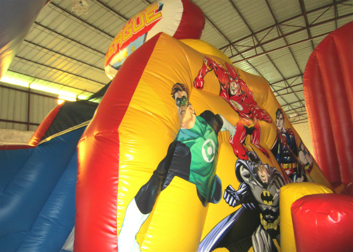 Legends Theme Combo Spiderman Hulk Inflatable Combo 18oz PVC Vinyl Lead Free