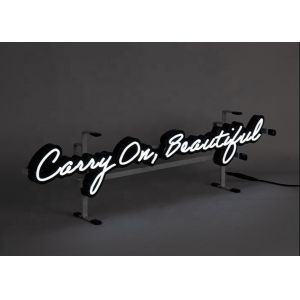 12cm 3D Neon Light Design Plastic Neon Sign Beer Backboards