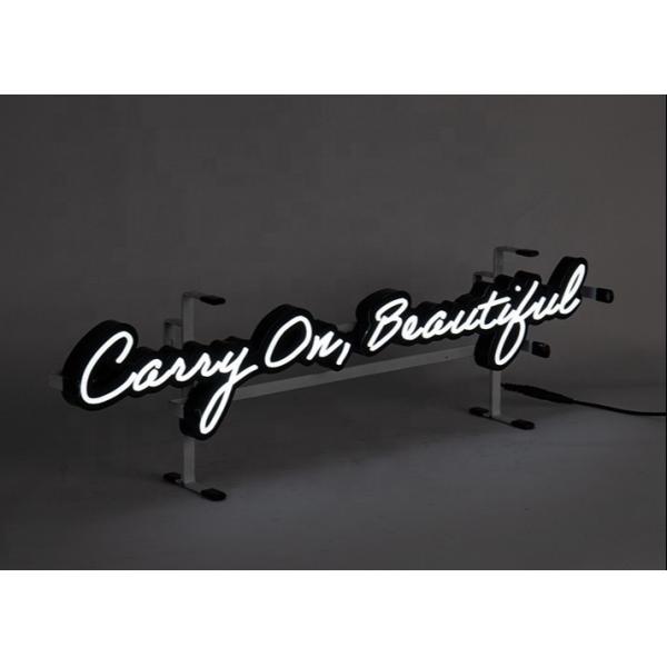 China 12cm 3D Neon Light Design Plastic Neon Sign Beer Backboards factory