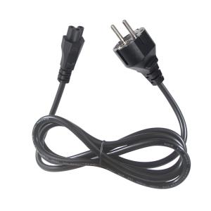 China VDE CEE7-7 EU Power Cord to IEC C5 10A 250V Schuko Cable factory