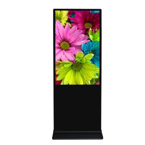 China OEM ODM Floor Standing Digital Signage , 75 Inch Floor Standing Advertising Display factory