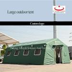 OEM/ODM Large Convenient High Quality Outdoor Camping Green Inflatable Tent