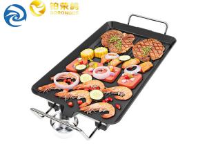China Square 1400 Watt Smoke Free Electric Grill 50-240 Degree factory
