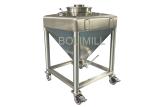 Grain Flour Powder Silos Complies Powder Storage Container With GMP Standards