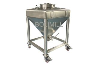 China Grain Flour Powder Silos Complies Powder Storage Container With GMP Standards factory
