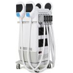 220V Muscle Stimulator Machine 4 Handles RF Electromagnetic EMS Sculpting
