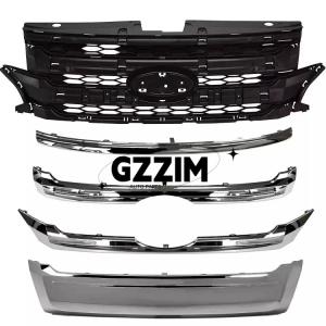China Car Body Parts Ford Edge 2009-2012 Front Grille 7T43-17E898-A Made Of Plastic And Rubber Case Material factory