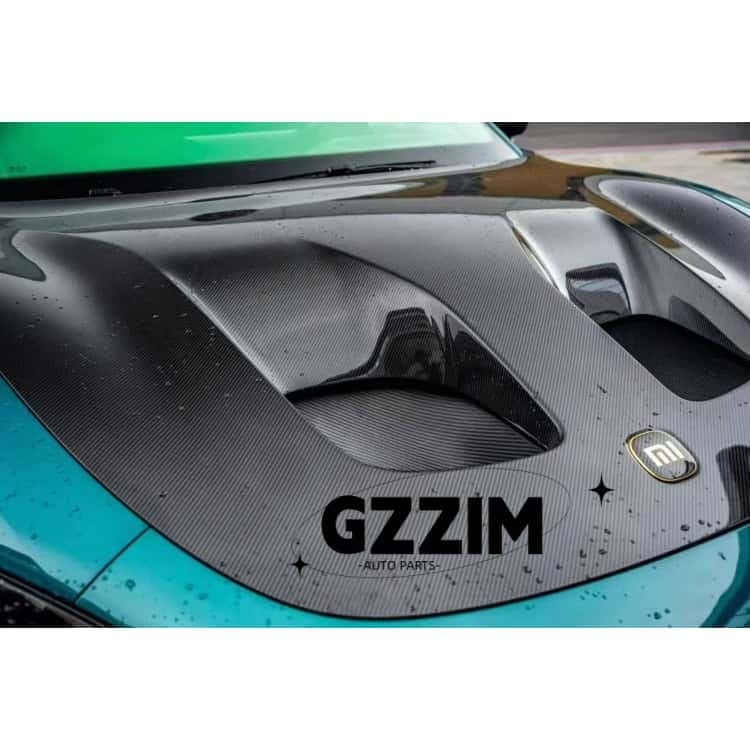 AE Carbon Fiber Hood With Hole Car Parts For Xiaomi Su7