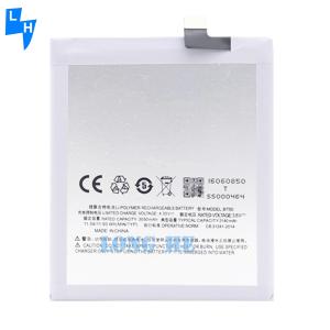 China Meizu Meilan M1 BT50 Battery 3140mAh Rechargeable Lithium Polymer Replacement Battery factory