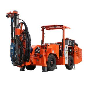 China Hydraulic Production Underground Jumbo Drill Rig 30 Meters Depth DL2 factory
