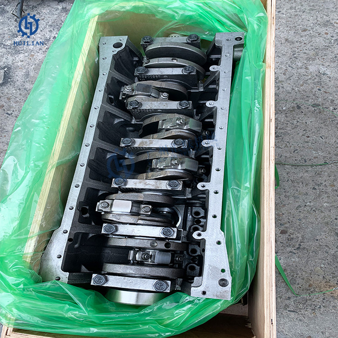 Excavator Original Cummins 6BT5.9 Diesel Engine Middle Cylinder Head Assembly With Valves