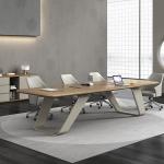 Office Furniture Room Office Conference Table Mdf Modern Office Oem Wood Veneer