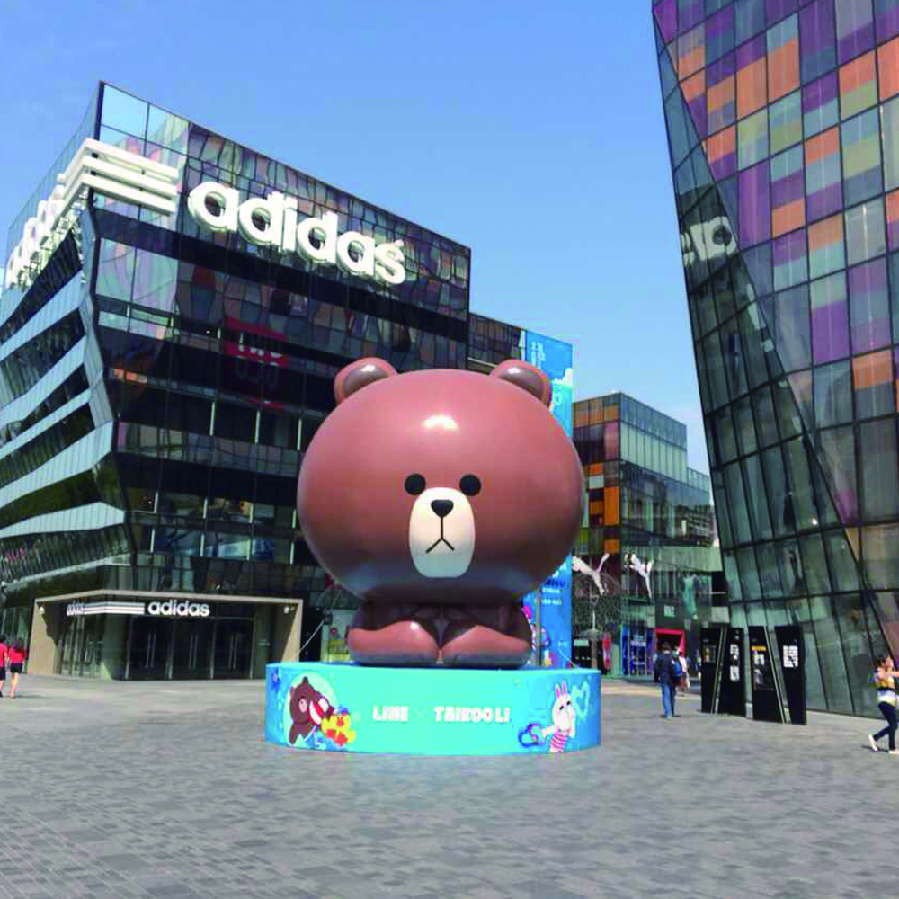 factory wholesale price outdoor activity advertising inflatable moving cartoon