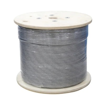 Deck Railing Kits With Non-coated 316 Stainless Steel Cable Tolerance ±1% 3/16" Aircraft Cable 7x19 Wire Rope