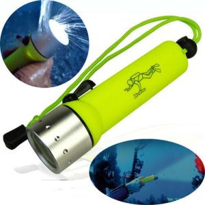 China Waterproof 100000 Hours Life Time 120LM - 180LM Q5 Mini Cree Led Torch For Diving factory