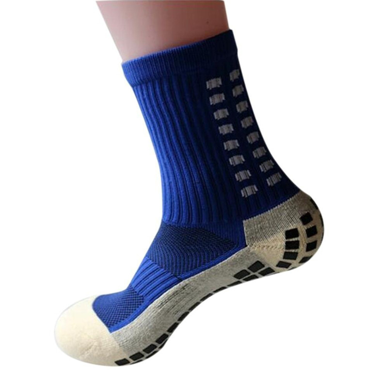 Regular Size Soccer Men Sports Grip Socks Anti-slip Cotton Crew Socks 10000 for Summer