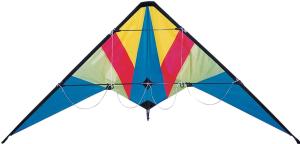 China Dual line Delta stunt kite good sharp sports kites for Spring season factory
