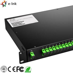 China E link PoE Power Splitter Rack Mount Planar Lightwave Circuit Splitter factory