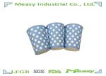 8OZ 300ml Disposable Paper Hot Beverage Cups With Polka Dot Printing
