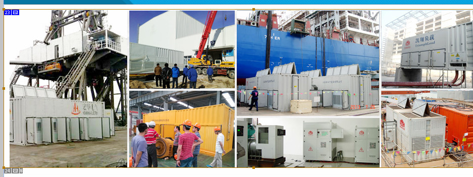 400V 625KVA Resistive Inductive Load Bank