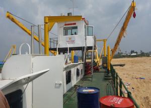 China Popullar Model 22 Inch 4500m³ / H Cutter Suction Dredger With Diesel Power factory