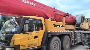 China China Construction Lifting Equipment Cranes Hydraulic Truck Mounted Used SA NY SAC1300C8 130t Mobile Truck Cranes Price for Sale factory