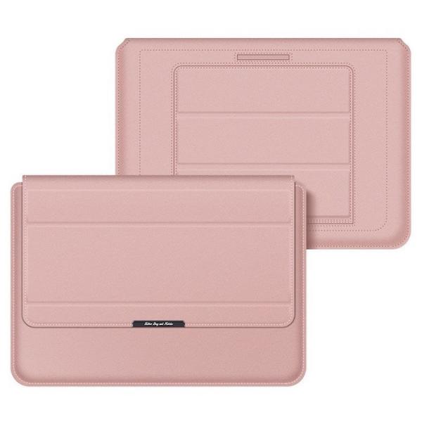 3 In 1 Multi Purpose Folder Design PU 13'' Notebook Protective Sleeve With