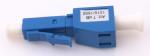 Blue LC Fiber Attenuator For Testing Equipment , Fixed Optical Attenuator 7 DB