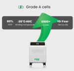 24v 120ah Portable Power Station 25.6v 135ah Home Energy Storage System All In