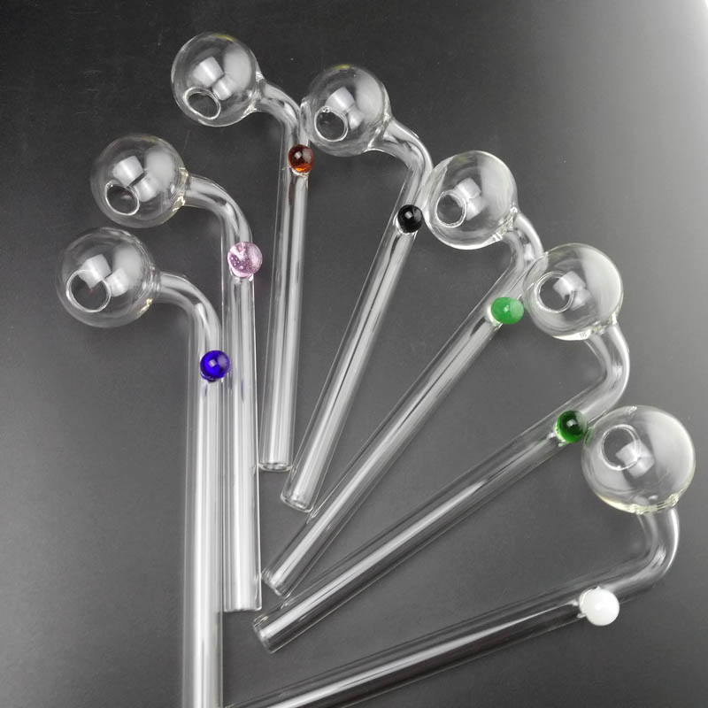 Various Colored Scientific Glass Smoking Pipe Multi Design OEM/ODM Available