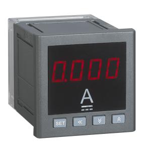 China 120mm Digital Panel Amp Meter , Ac Digital Panel Mount Amp Meter Rs485 Communication factory